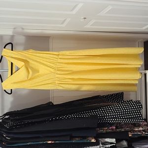 Yellow Polka Dot Dress